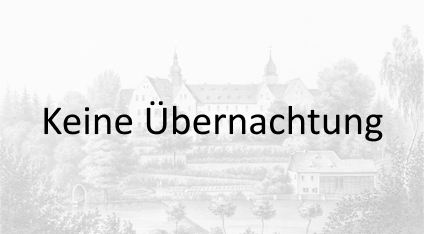Ich benötige keine Übernachtung